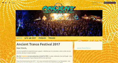 Desktop Screenshot of ancient-trance.de
